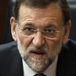 Mariano Rajoy con cara de no entender nada