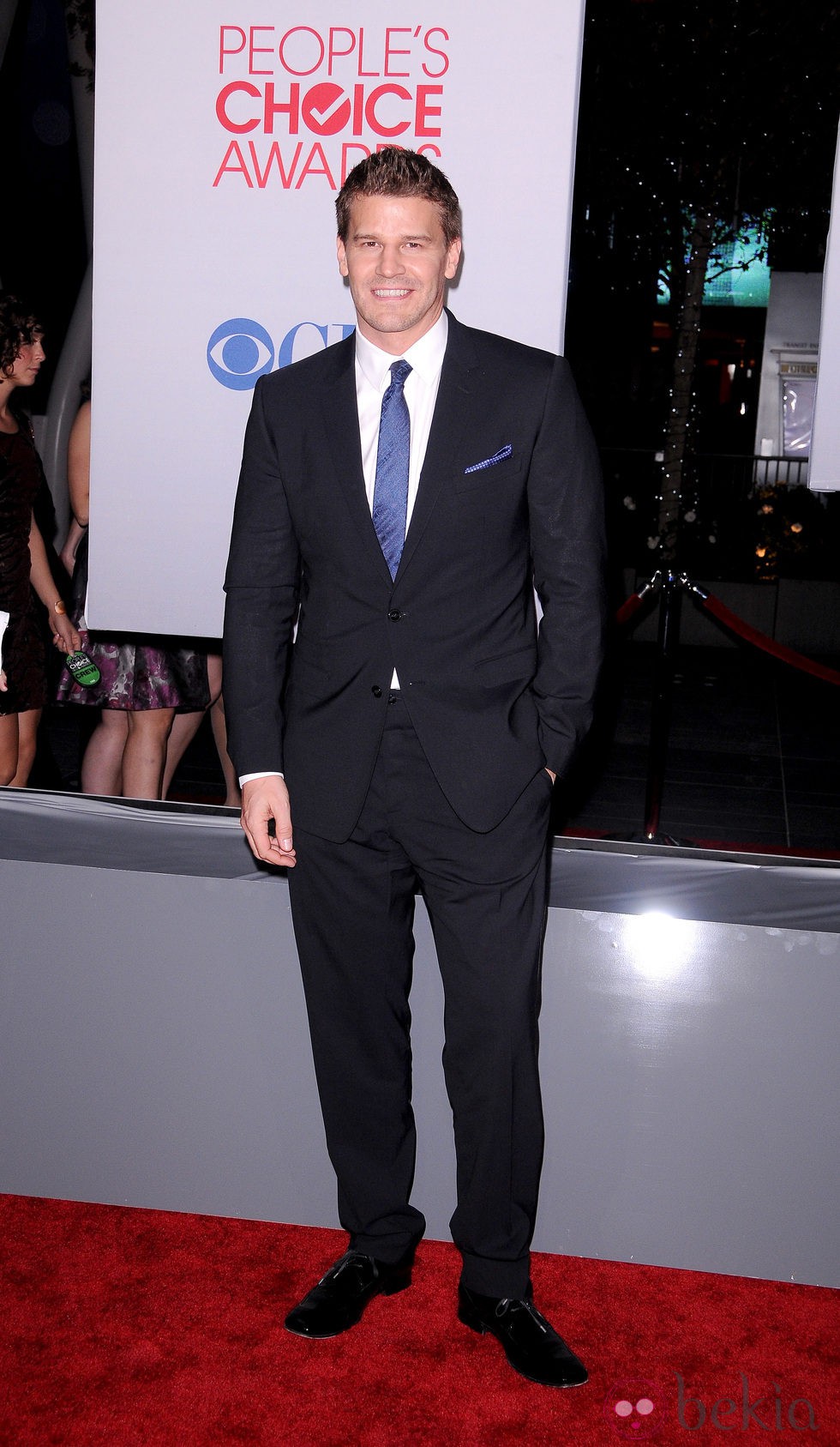 David Boreanaz en los People's Choice Awards 2012