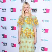 Elle Fanning en los premios Critics Choice 2012