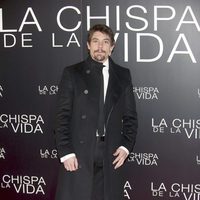 Adrián Lastra en el estreno de 'La chispa de la vida'