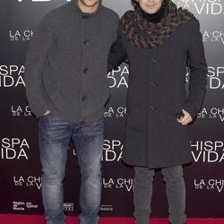 Fran Perea y Canco Rodríguez en el estreno de 'La chispa de la vida'