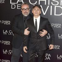 Álex de la Iglesia y José Mota en el estreno de 'La chispa de la vida'