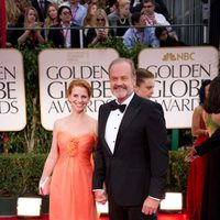 Kelsey Grammer en la alfombra roja de los Globos de Oro 2012