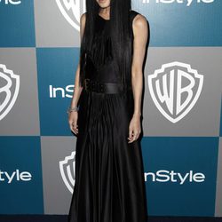 Vera Wang en la fiesta organizada por Warner Bros tras los Globos de Oro 2012