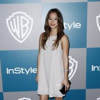 Jamie Chung en la fiesta organizada por Warner Bros tras los Globos de Oro 2012