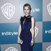 Emma Roberts en la fiesta organizada por Warner Bros tras los Globos de Oro 2012