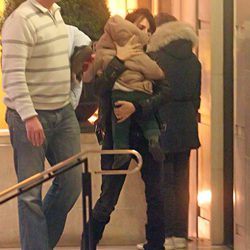 Penélope Cruz y su hijo Leo en Londres