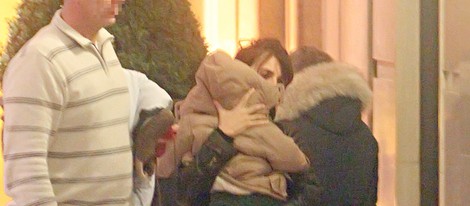 Penélope Cruz y su hijo Leo en Londres