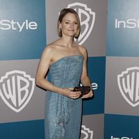 Jodie Foster en la fiesta organizada por Warner Bros tras los Globos de Oro 2012