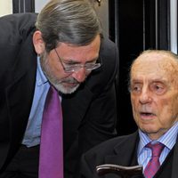 Manuel Fraga y Jaime Lissavetzky