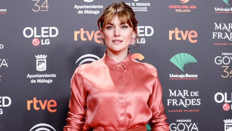 Marta Nieto en la fiesta de los nominados a los Premios Goya 2020