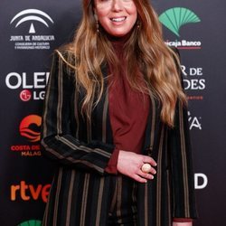 Ainhoa Santamaría en la fiesta de los nominados a los Premios Goya 2020