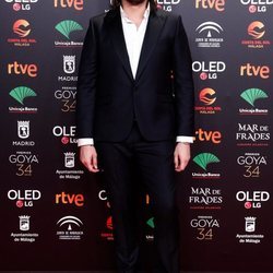 Asier Etxeandía en la fiesta de los nominados a los Premios Goya 2020