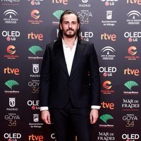 Asier Etxeandía en la fiesta de los nominados a los Premios Goya 2020