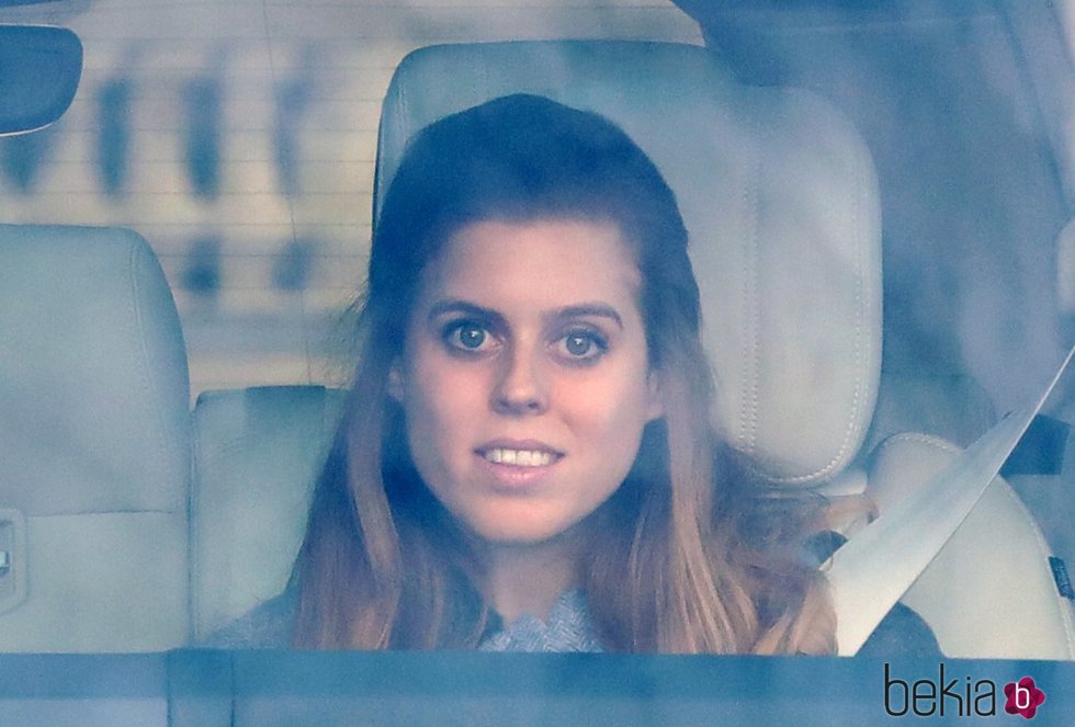 La Princesa Beatriz de York en el almuerzo prenavideño 2019 en Buckingham Palace