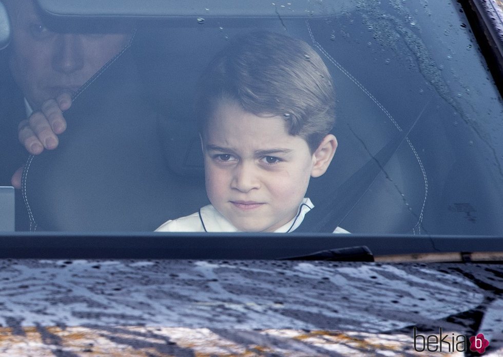 El Príncipe Jorge en el almuerzo prenavideño 2019 en Buckingham Palace