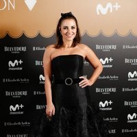 Paula Echevarría en la fiesta del final de 'Velvet Colección'