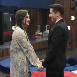 Adara muy feliz por la visita de Gianmarco en la final de 'GH VIP 7'