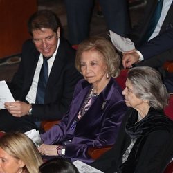 La Reina Sofía con Irene de Grecia en el Concierto de Año 2020 