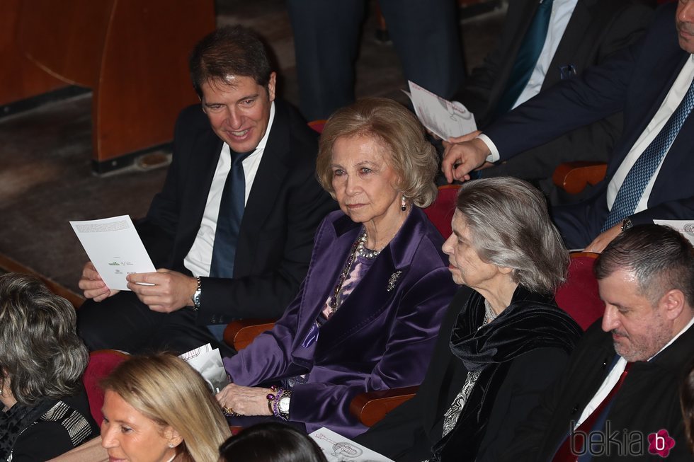 La Reina Sofía con Irene de Grecia en el Concierto de Año 2020 