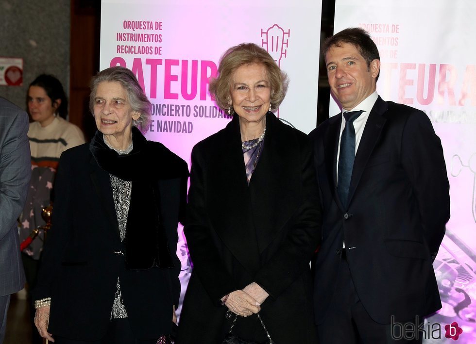 La Reina Sofía e Irene de Grecia en el Concierto de Año Nuevo 2020