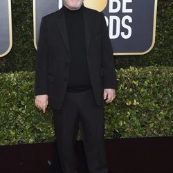 Pedro Almodóvar en la alfombra roja de los Globos de Oro 2020