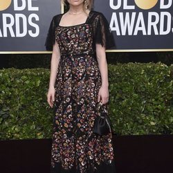 Anna Paquin en la alfombra roja de los Globos de Oro 2020