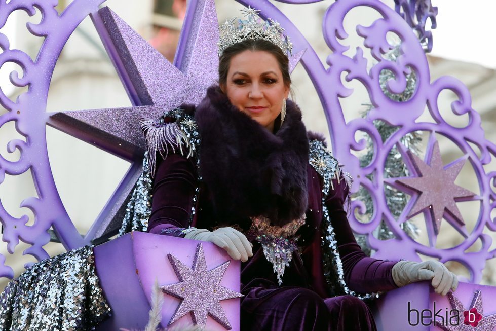 Niña Pastori en la Cabalgata de los Reyes Magos 2020 de Cádiz