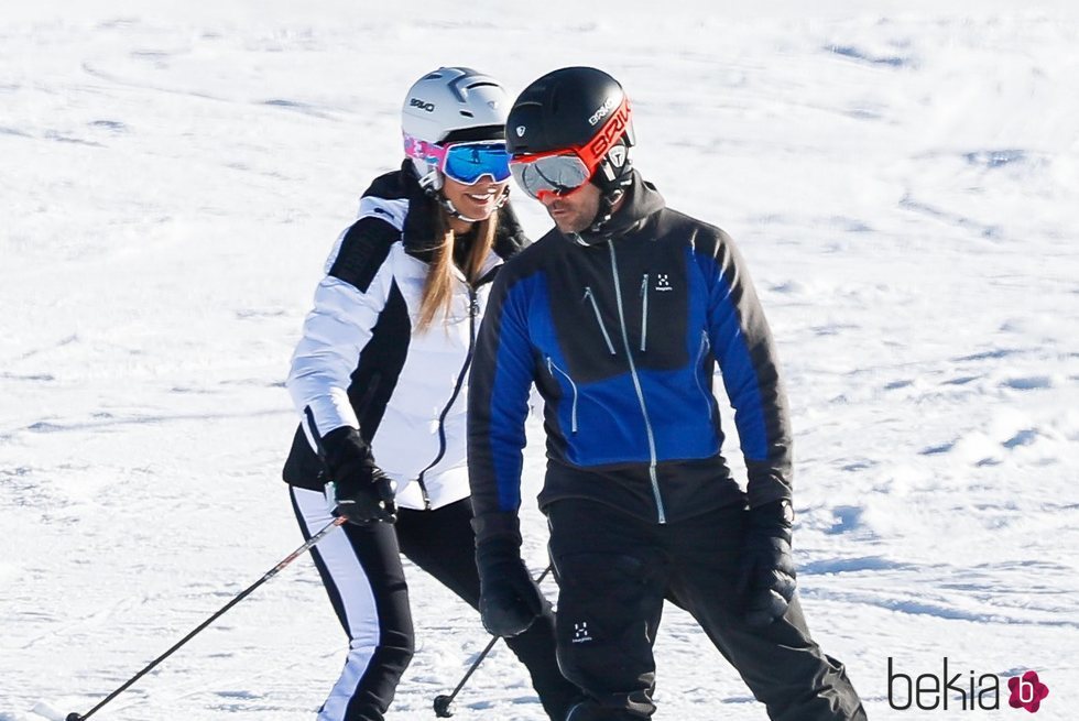 David Bisbal y Rosanna Zanetti disfrutando de la nieve en Baqueira