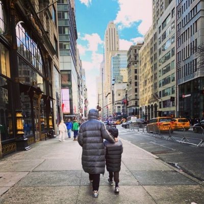 El familiar viaje de Risto Mejide y Laura Escanes a Nueva York