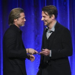 Brad Pitt con Bradley Cooper en los Premios National Board of Review 2020