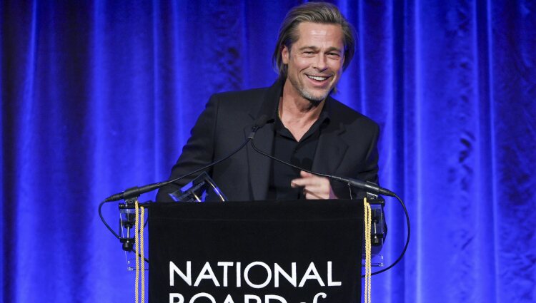 Brad Pitt en los Premios National Board of Review 2020