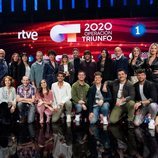 Los profesores de 'OT 2020' en la presentación del programa