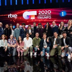 Los profesores de 'OT 2020' en la presentación del programa