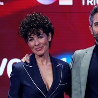 Nina y Roberto Leal en la presentación de 'OT 2020'