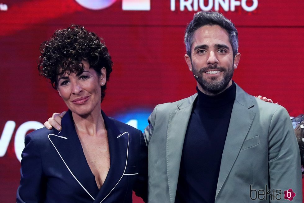 Nina y Roberto Leal en la presentación de 'OT 2020'