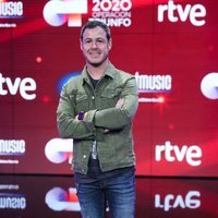 Iván Labanda en la presentación de 'OT 2020'