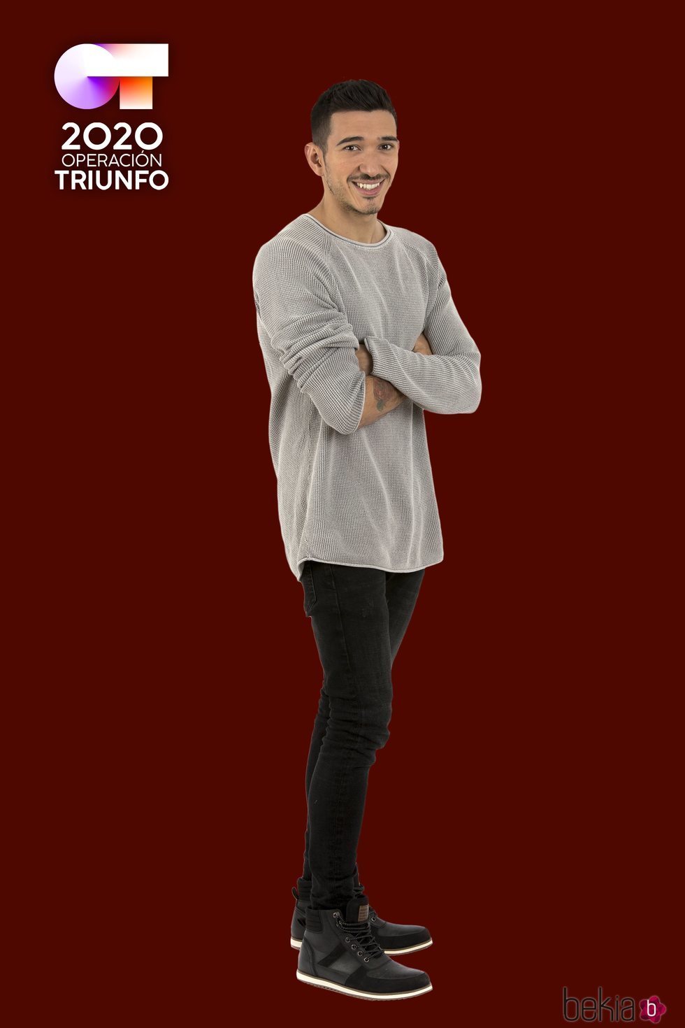 Bruno en la foto oficial de 'OT 2020'