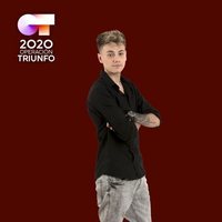 Hugo en la foto oficial de 'OT 2020'