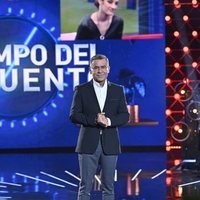 Jorge Javier Vázquez en la gala de estreno de 'El tiempo del descuento'