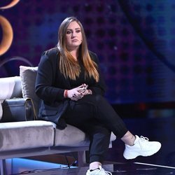 Rocío Flores en la gala de estreno de 'El tiempo del descuento'