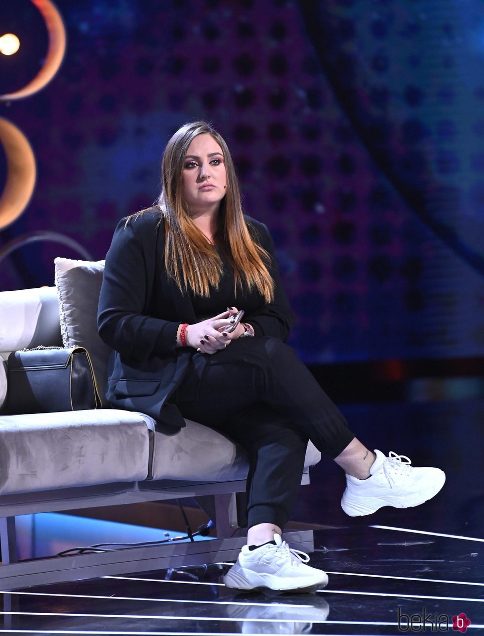 Rocío Flores en la gala de estreno de 'El tiempo del descuento'