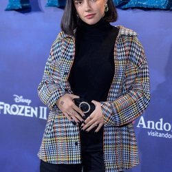 Marta Sango en la premiere de 'Frozen 2'