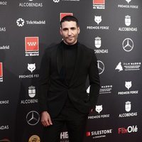 Miguel Ángel Silvestre en la alfombra roja de los Premios Feroz 2020