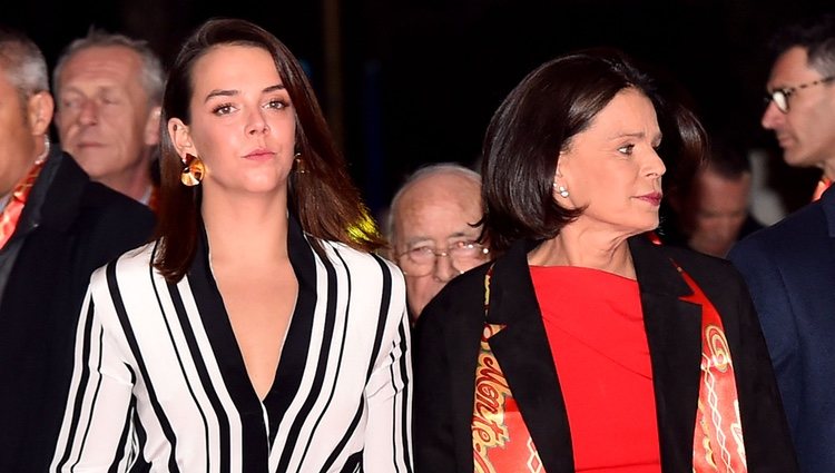 Estefanía de Mónaco y Pauline Ducruet en el Festival de Circo de Monte-Carlo 2020