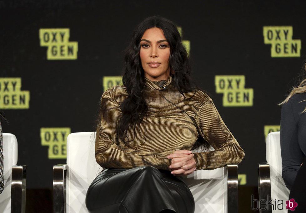 Kim Kardashian en la presentación del documental 'The justice project'