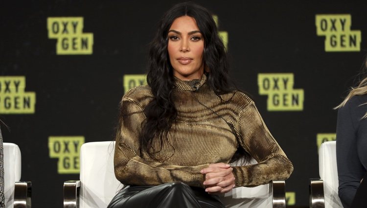 Kim Kardashian en la presentación del documental 'The justice project'