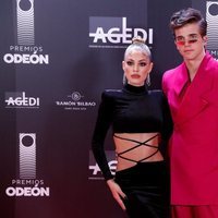 Jessica Goicoechea y River Viiperi en los Premios Odeón 2020