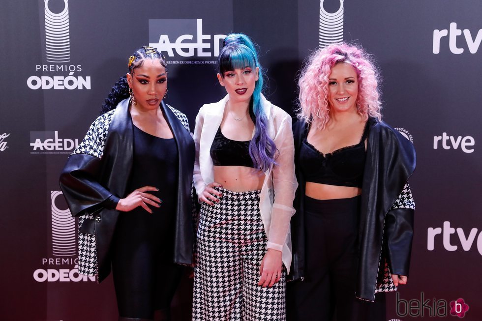 Sweet California en los Premios Odeón 2020