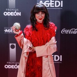 Natalia Ferviú en los Premios Odeón 2020